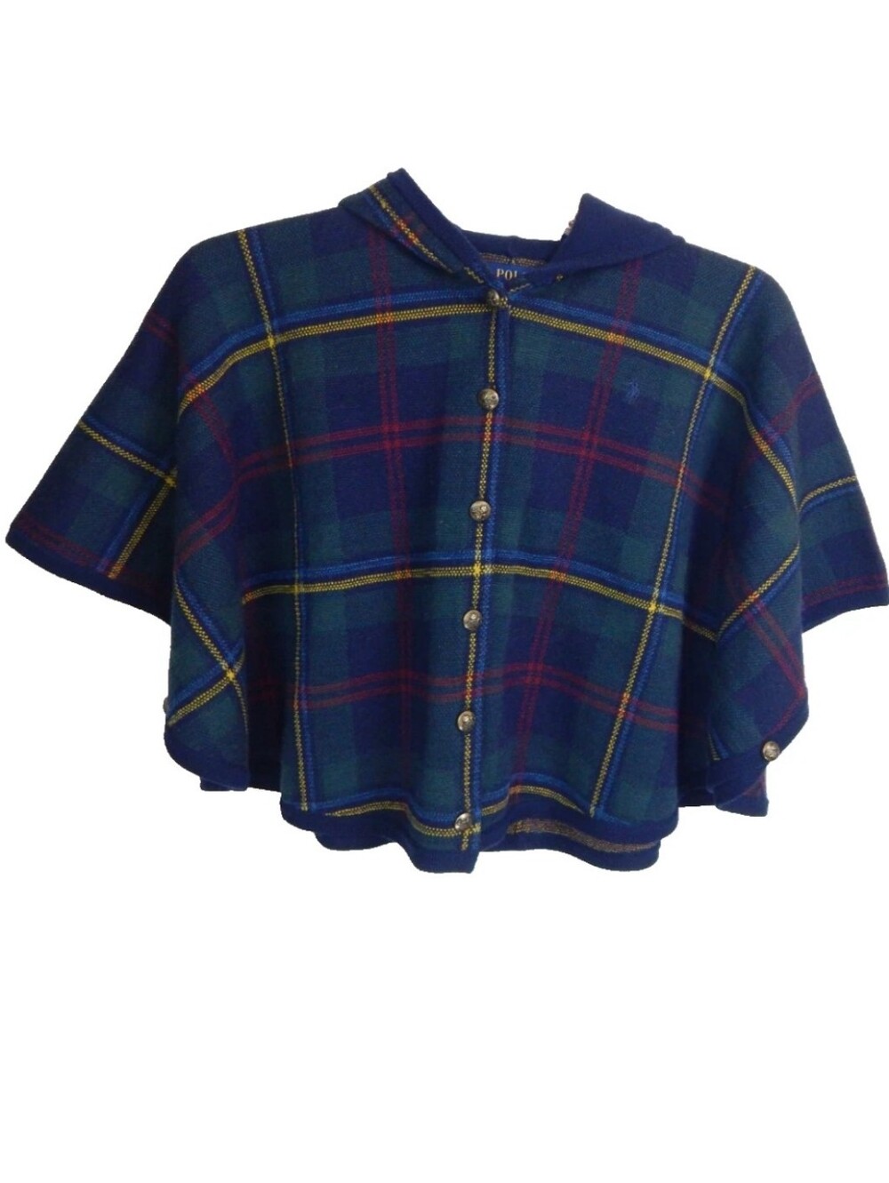 Polo Ralph Lauren Girls Merino Wool Cape Poncho
